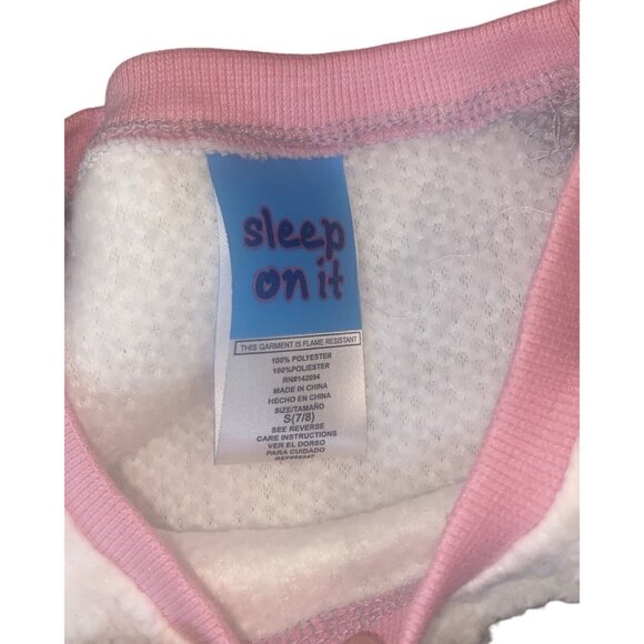 Sleep On It Girl's Size S (7/8) 2-Piece Long-Sleeved Pajama Sleep Set - Picture 7 of 10